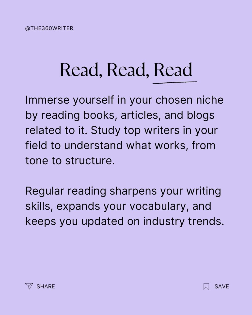 Instagram post from the360writer. This post is in position 4.