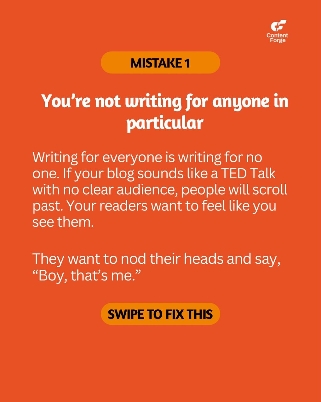 Instagram post from thecontentforge_. This post is in position 3.