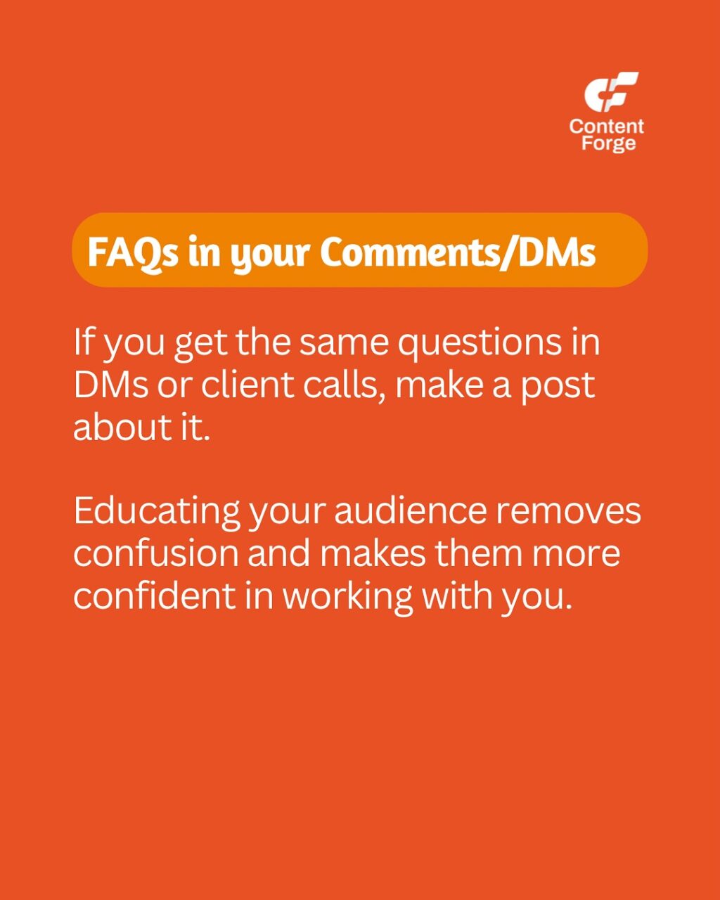 Instagram post from thecontentforge_. This post is in position 8.