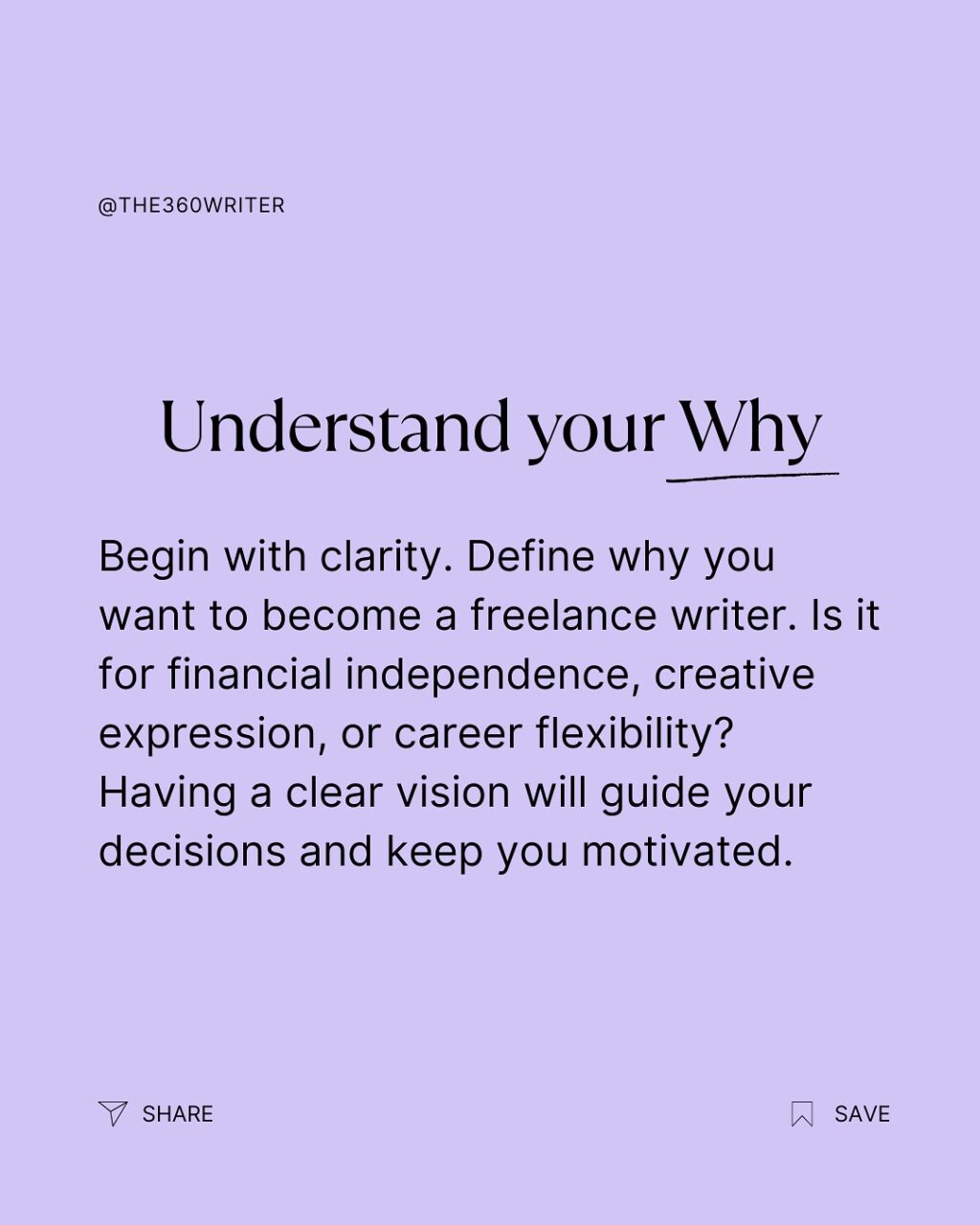 Instagram post from the360writer. This post is in position 1.