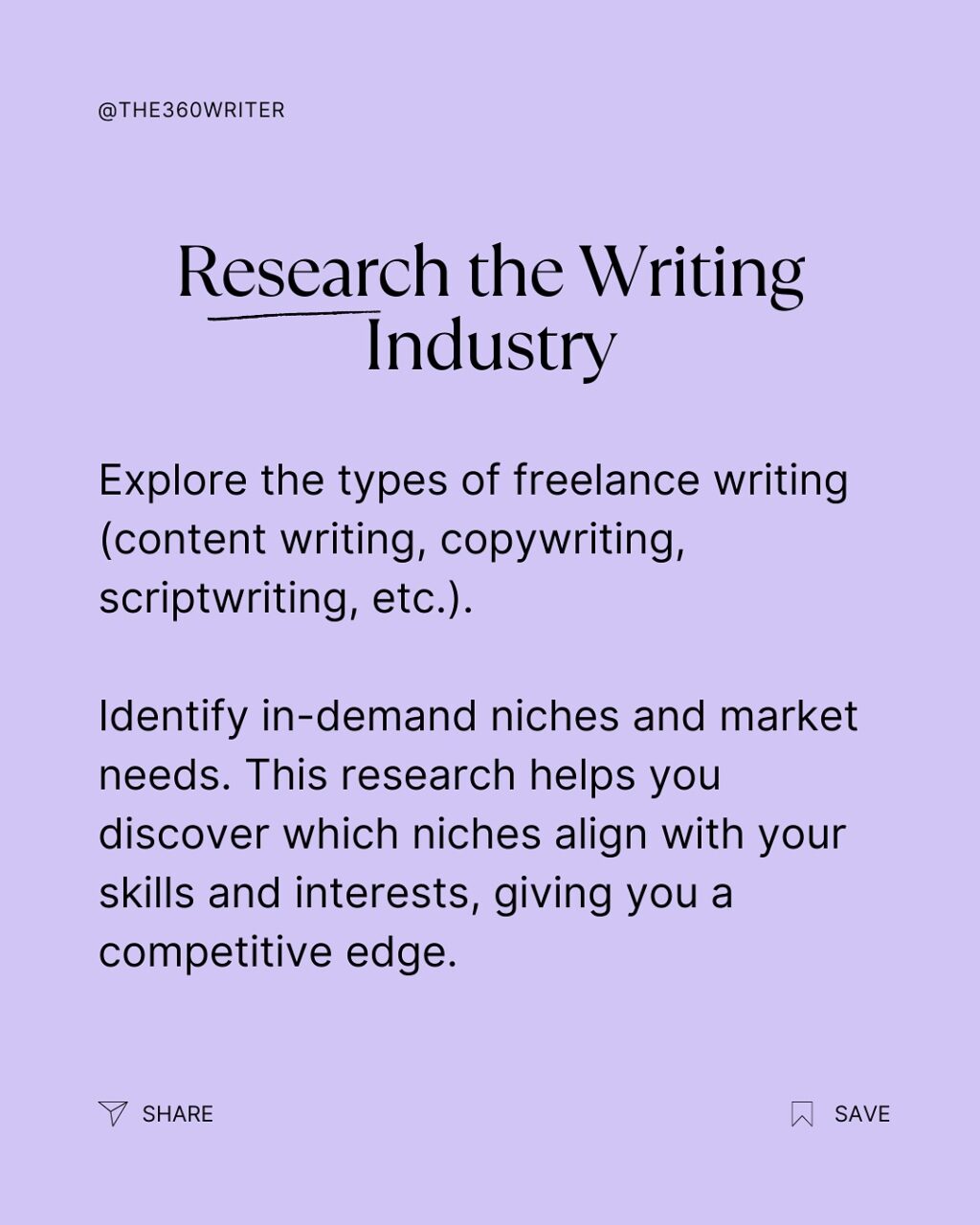 Instagram post from the360writer. This post is in position 2.