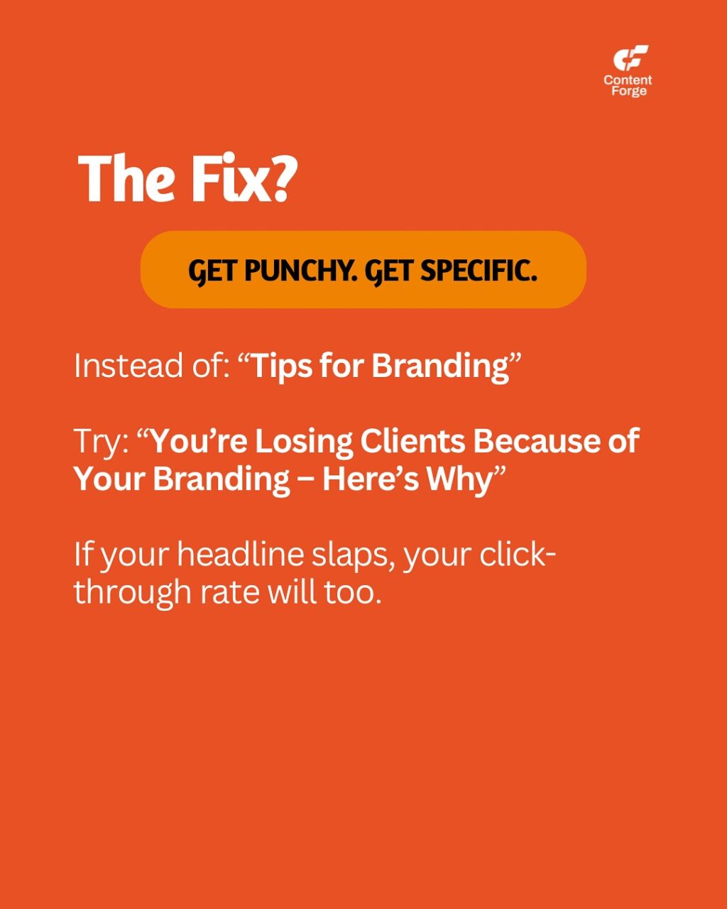 Instagram post from thecontentforge_. This post is in position 8.