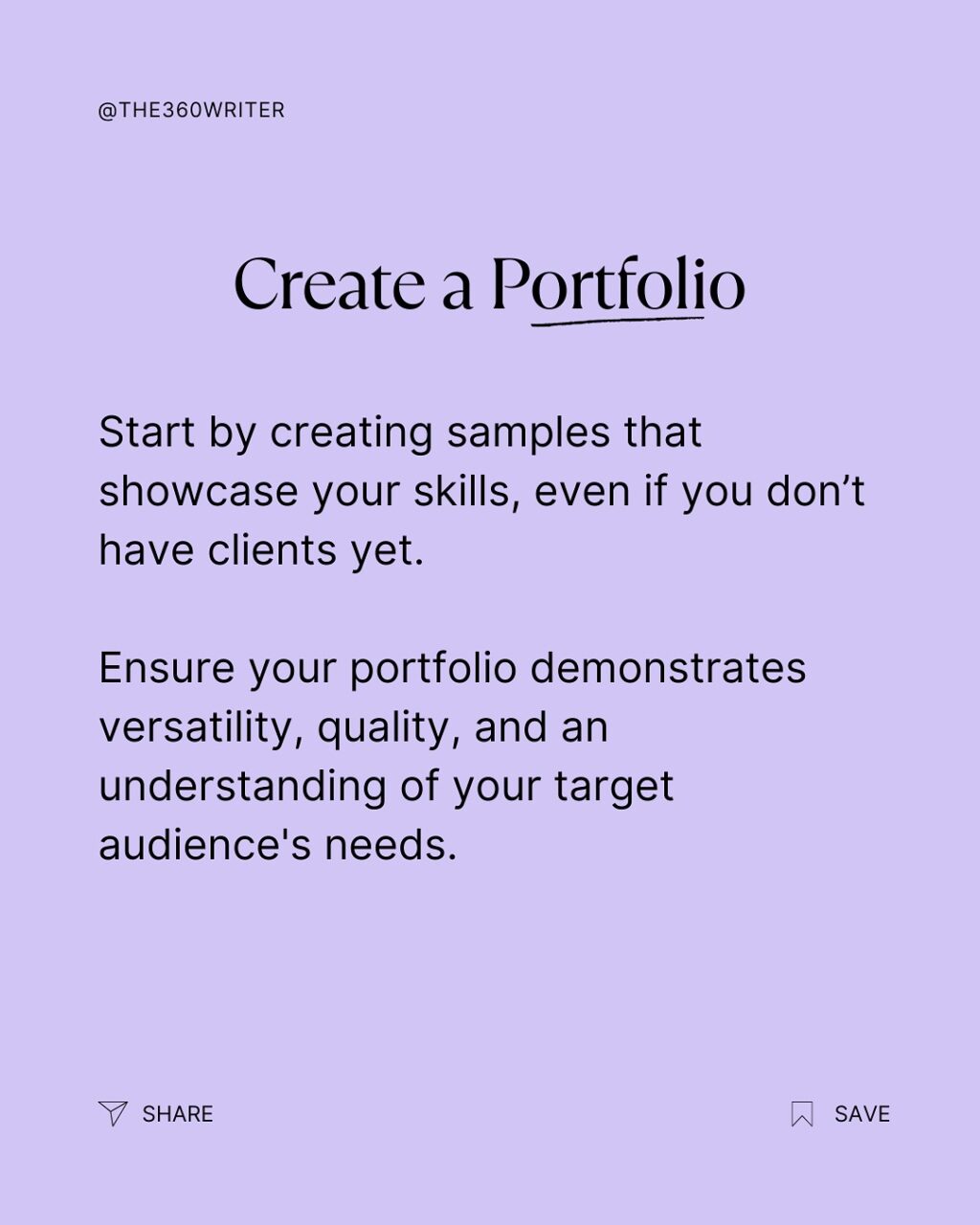 Instagram post from the360writer. This post is in position 5.