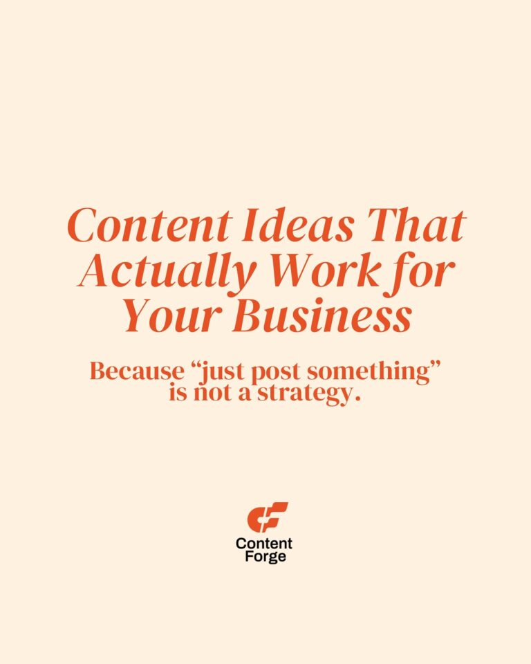 Instagram post from thecontentforge_. This post is in position 5.