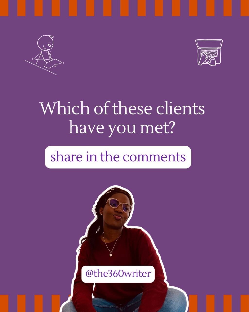 Instagram post from the360writer. This post is in position 9.